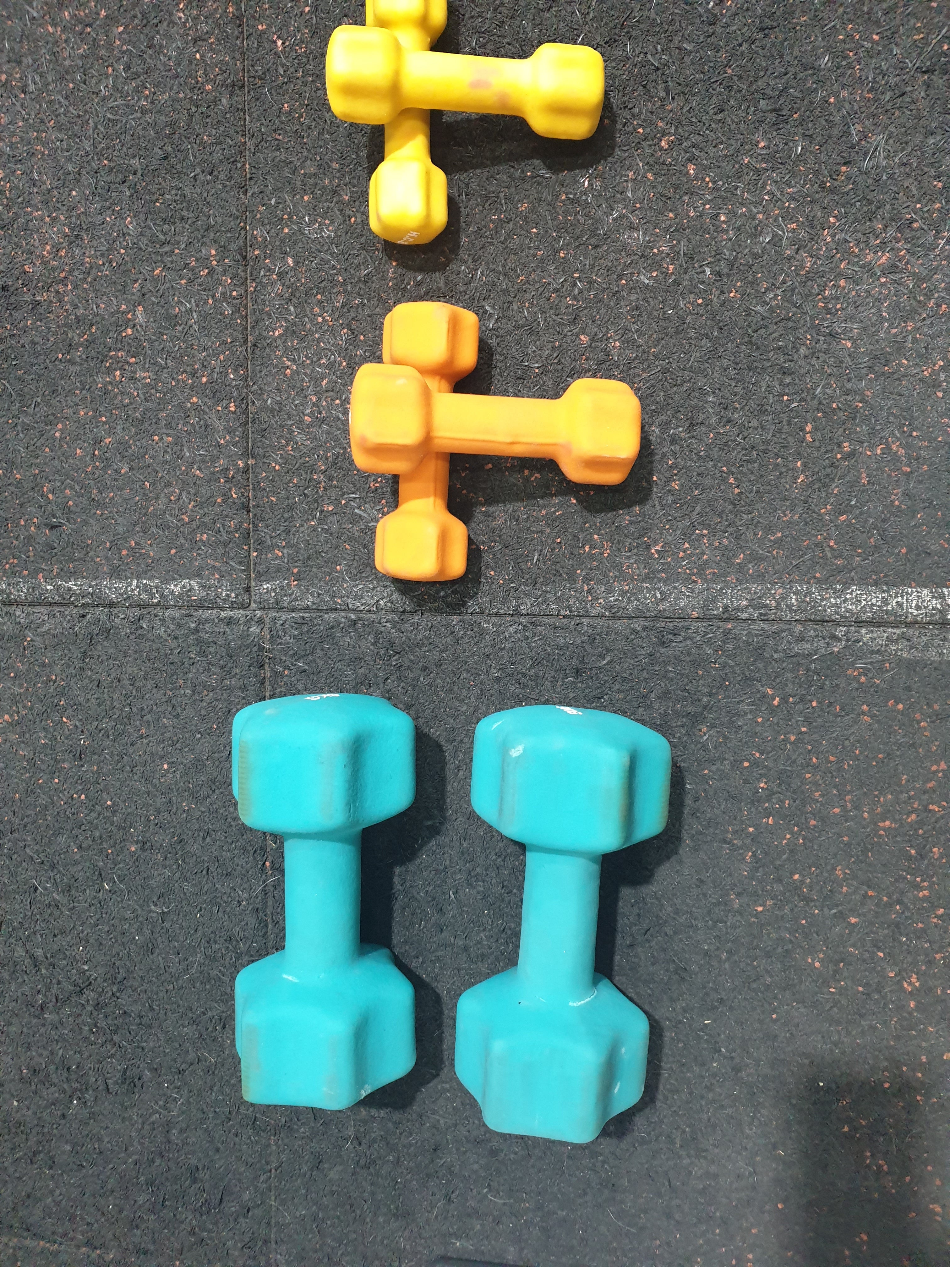Neoprene Dumbbell Pairs for Home Gym & Fitness - Final Clearance Sale - Ex-Display Showroom Stock
