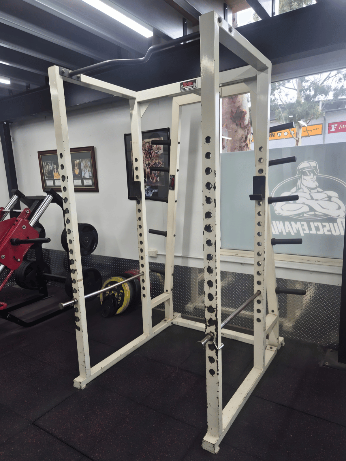 YORK USA Commercial Power Cage (Ex-Gym Model) – Heavy Duty Power Rack