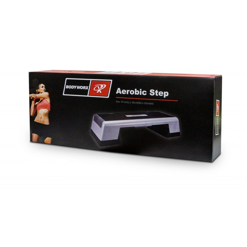 BODYWORX Aerobic Step Platform 4ASL530 – Adjustable Cardio & Fitness Step