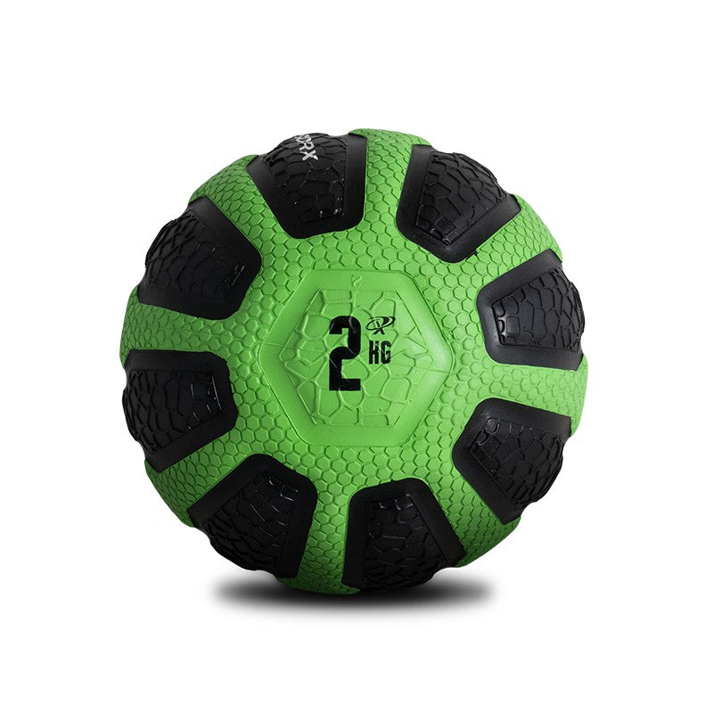 BODYWORX RUBBER MEDICINE BALL | HEAVY DUTY CORE STRENGTH & FUNCTIONAL TRAINING BALL