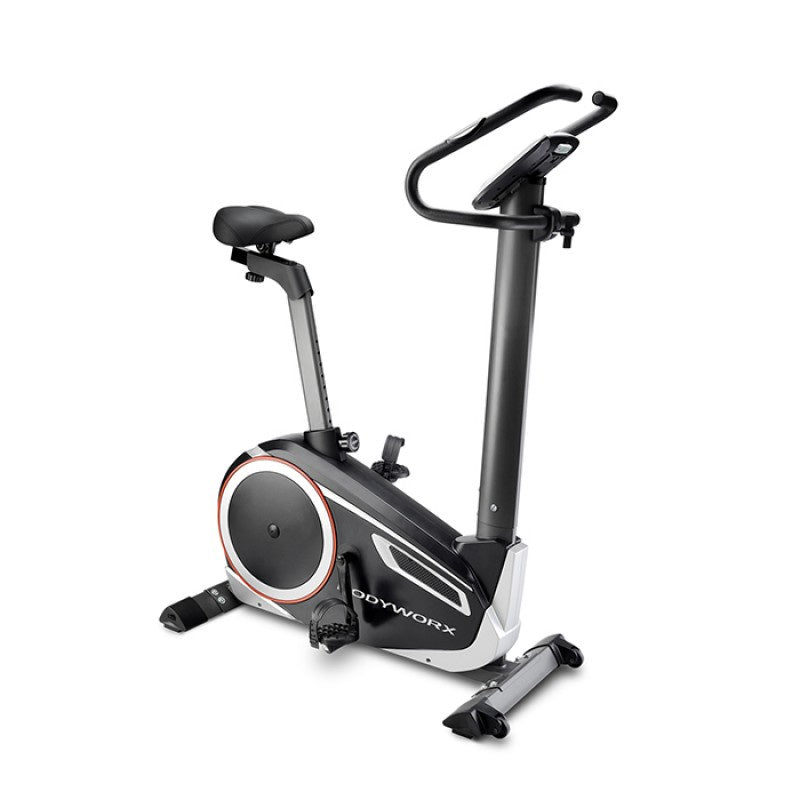 Bodyworx ABX450BT Programmable Exercise Bike with Bluetooth | Upright Bike Training
