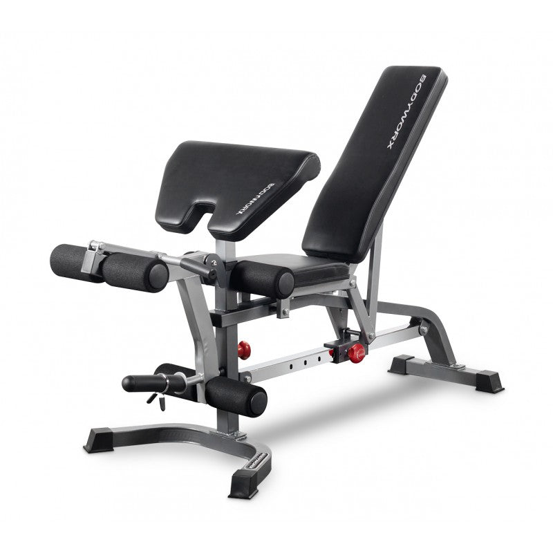 Bodyworx C330UB Deluxe FID Utility Bench with Arm and Leg Attachment (Included)