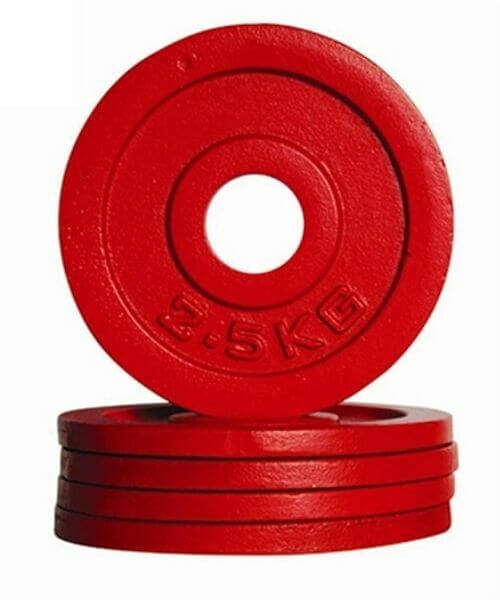 Morgan 2.5KG Fractional Weight Plates (Pair) | Olympic Micro Loading Plates