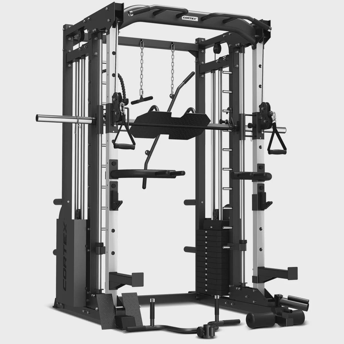 CORTEX SM-25 6-IN-1 POWER RACK WITH SMITH & CABLE MACHINE - EOFY SALE