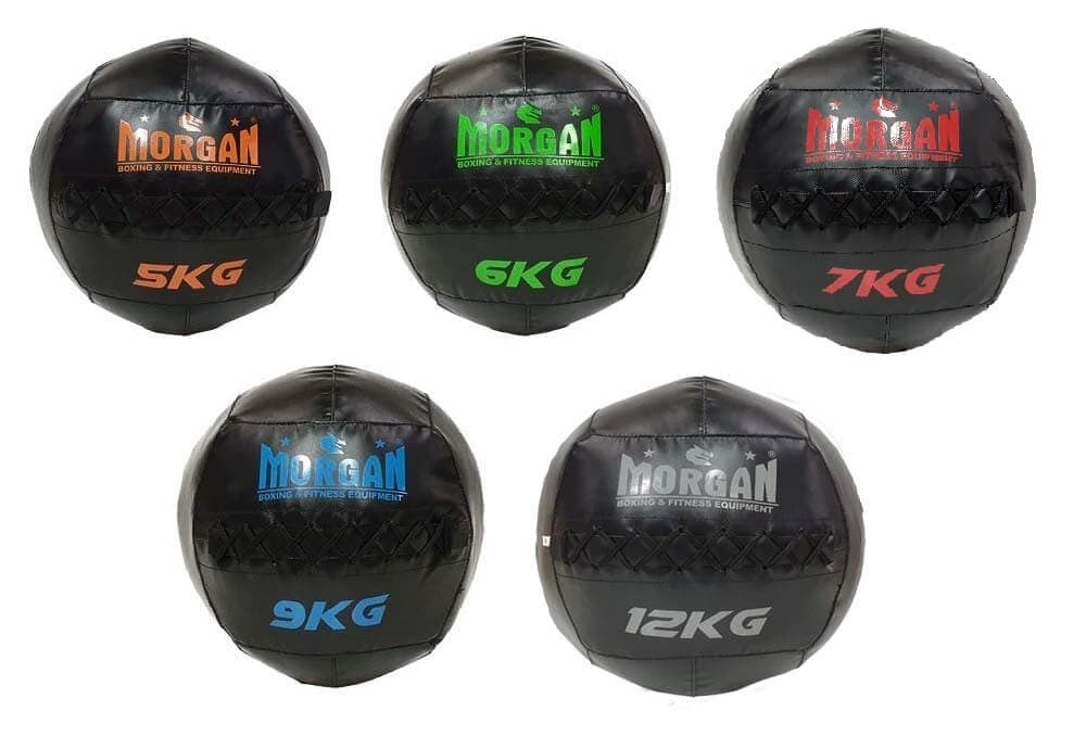 Morgan Cross Functional Fitness Wall Ball Set of 5 (5kg, 6kg, 7kg, 9kg & 12kg)