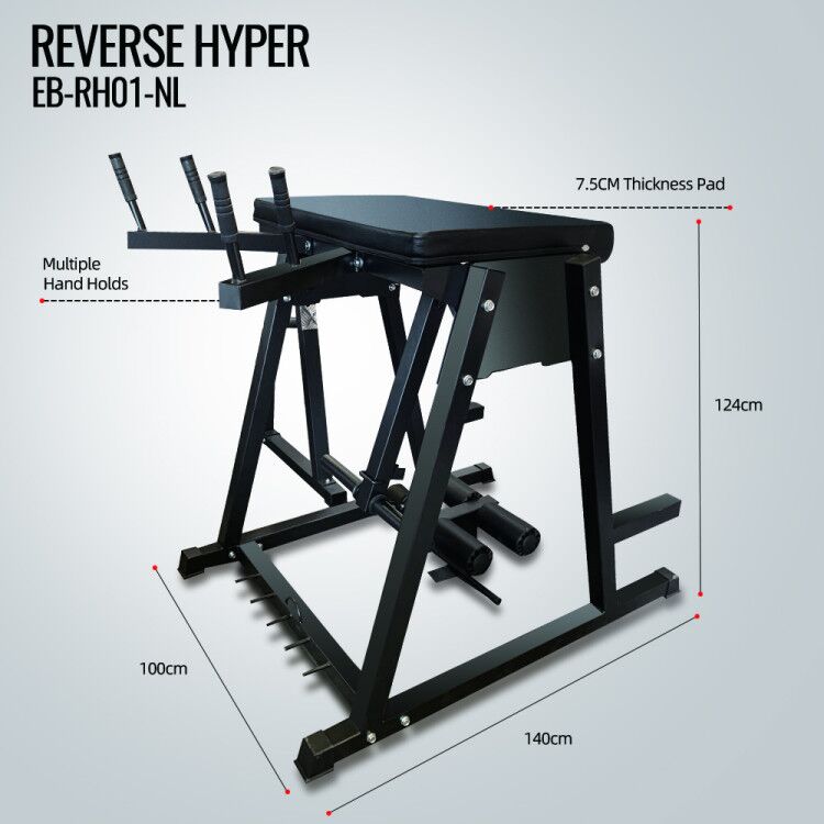 Commercial Reverse Hyper Extension Machine