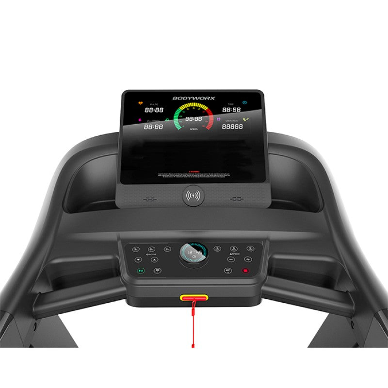 Bodyworx JTX250BM Treadmill | Premium Home Treadmill with 20-Level Incline