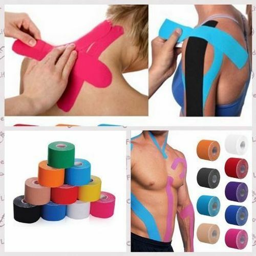 MORGAN KINESIOLOGY MUSCLE TAPE 5M X 5CM | ATHLETIC SUPPORT & SPORTS RECOVERY TAPE