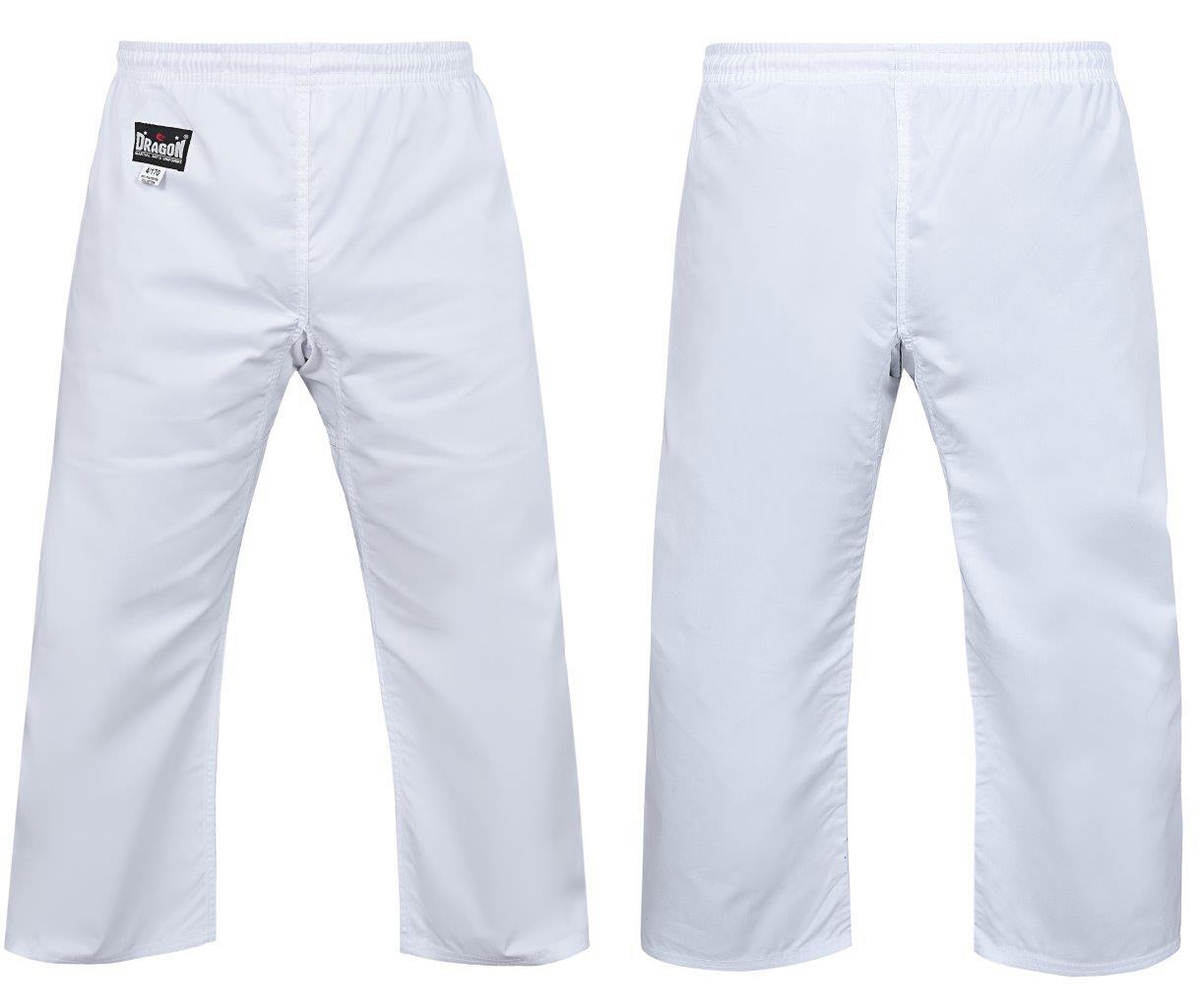 DRAGON GI PANTS 8OZ | LIGHTWEIGHT MARTIAL ARTS TRAINING TROUSERS