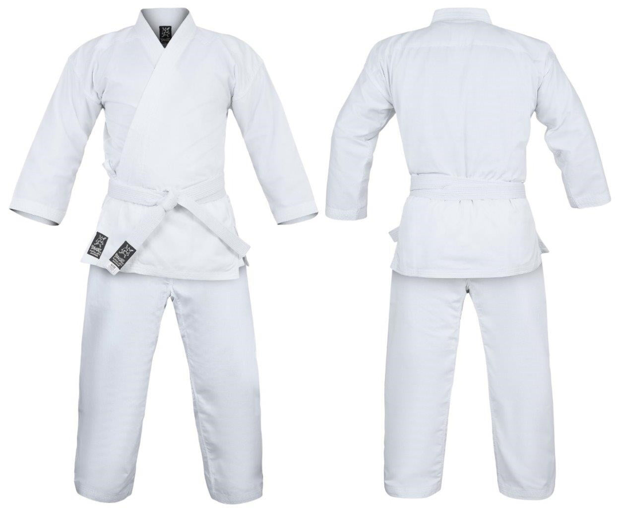 YAMASAKI PRO V2 WHITE KARATE UNIFORM 10OZ | LIGHTWEIGHT KARATE GI FOR TRAINING & COMPETITION
