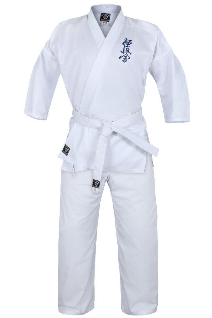 KYOKUSHINKAI KARATE UNIFORM 8OZ POLY-COTTON | LIGHTWEIGHT GI FOR TRAINING & GRADING
