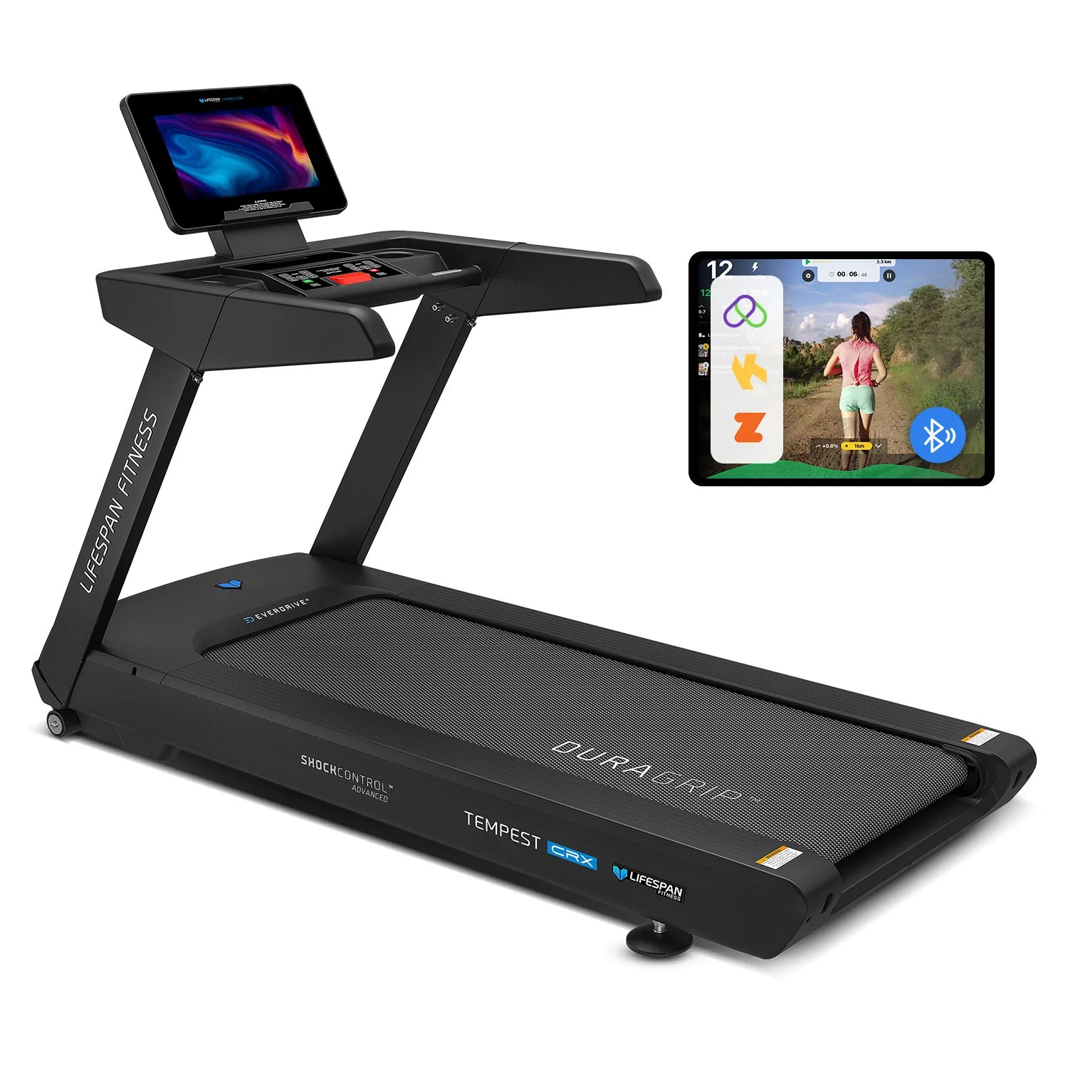 Tempest CRX Commercial Smart Treadmill with 15.6" TFT Touch Display (Online)