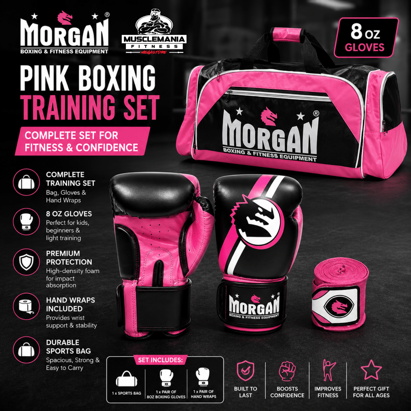 Morgan Ladies Boxing Package | Complete Women's Boxing Training Set