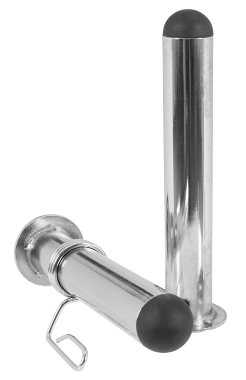 Commercial-Grade Steel Olympic Sleeve Adapters (Pair)