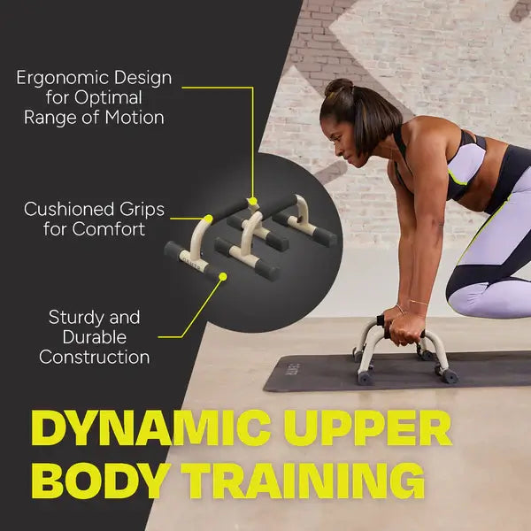 CENTR PUSH-UP HANDLES | PUSH UP BARS FOR UPPER BODY STRENGTH & HOME GYM TRAINING