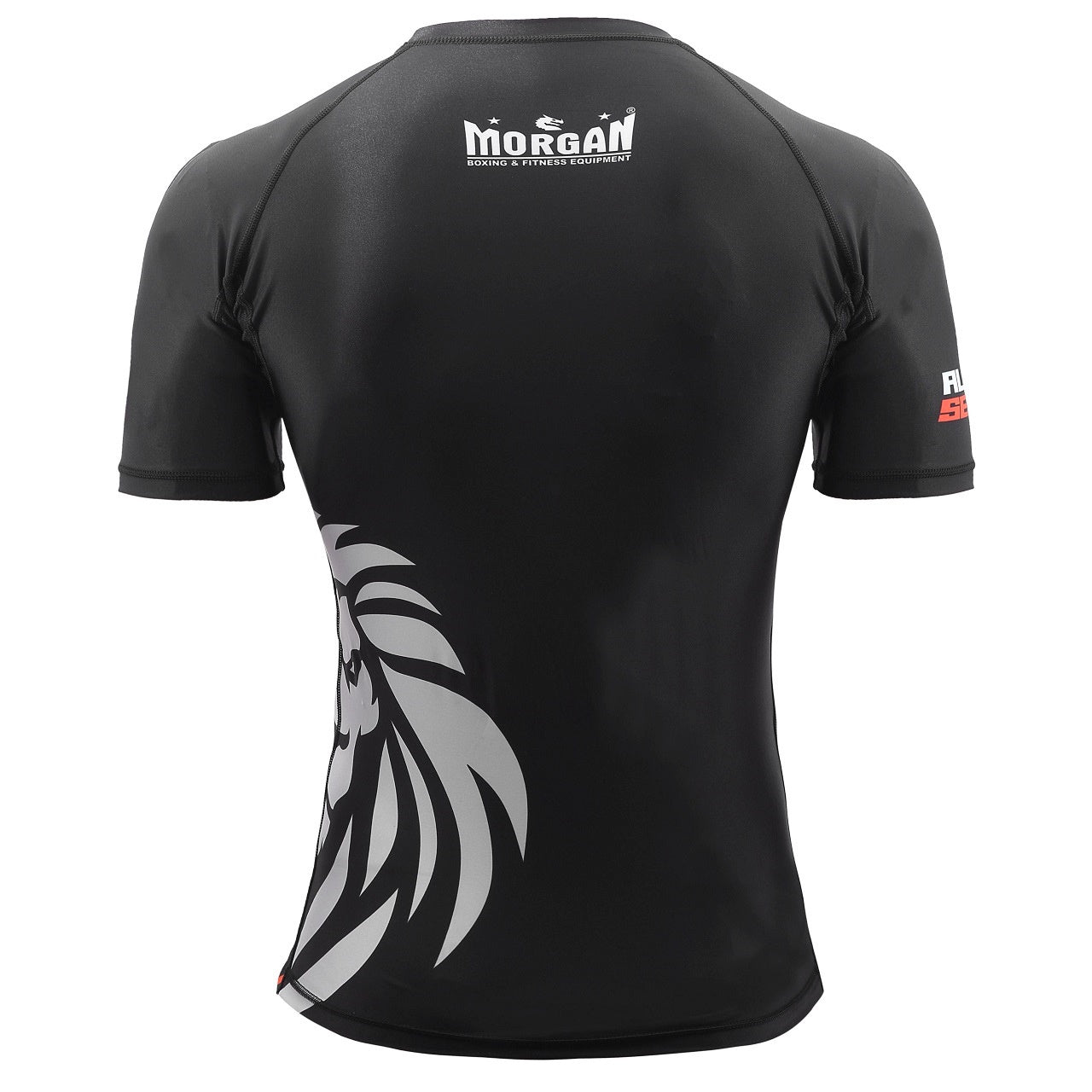 MORGAN ALPHA SERIES SHORT SLEEVE RASH GUARD | MMA, BJJ & NO-GI COMPRESSION TRAINING TOP