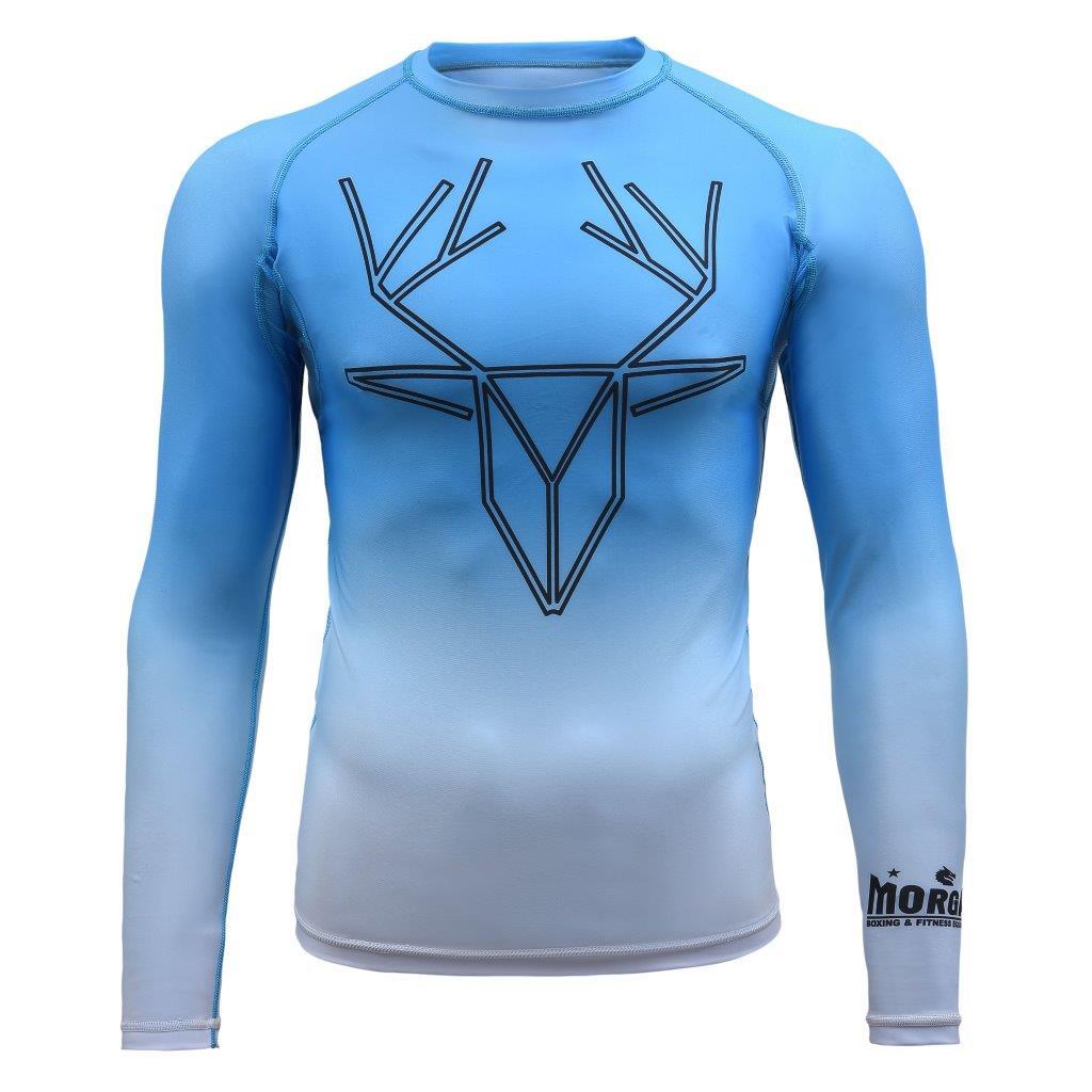 MORGAN ROYAL STAG RASH GUARD - NO-GI MMA & BJJ COMPRESSION TOP FOR GRAPPLING TRAINING