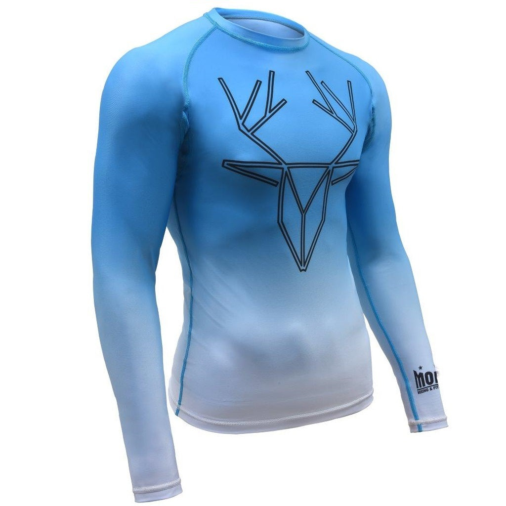MORGAN ROYAL STAG RASH GUARD - NO-GI MMA & BJJ COMPRESSION TOP FOR GRAPPLING TRAINING
