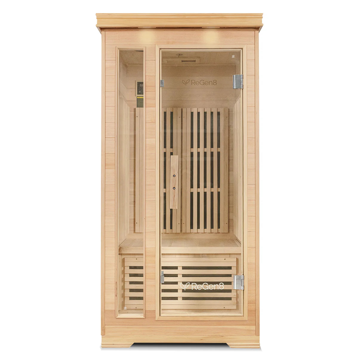 ReGen8 Solo Indoor - 1 Person Infrared Sauna (Natural)