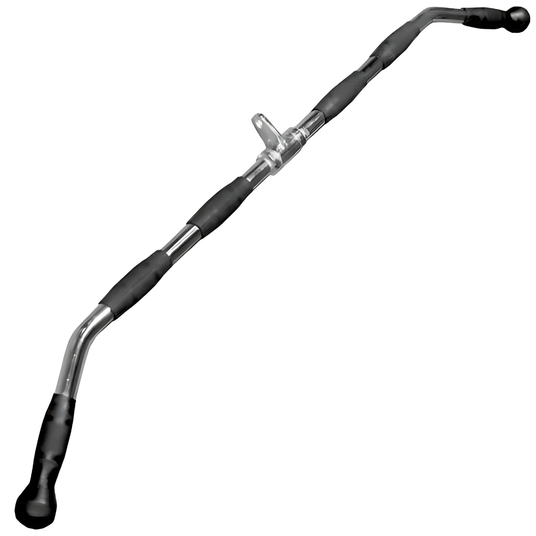 REVOLVING WIDE LAT PULLDOWN BAR | CABLE MACHINE BACK & LAT TRAINING ATTACHMENT