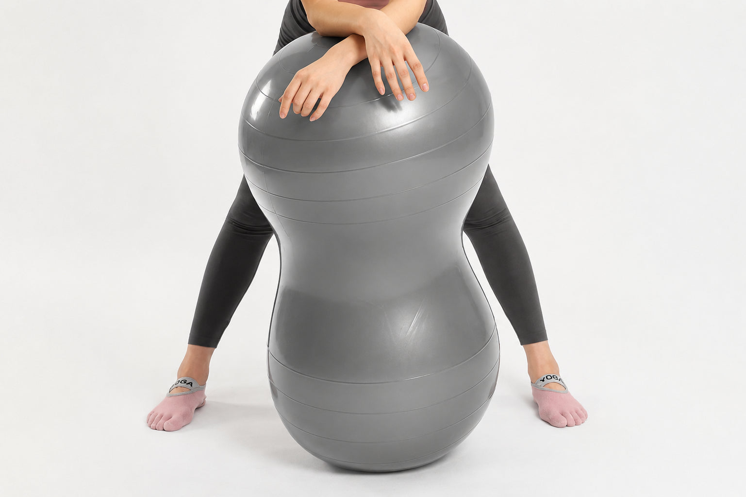Morgan 90cm x 45cm Peanut Pilates & Yoga Ball