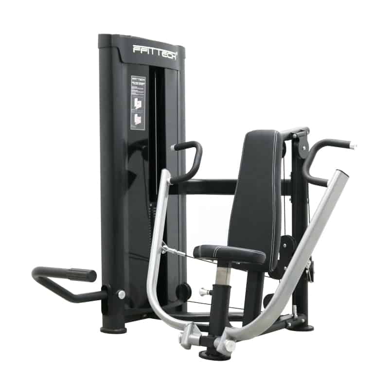 FFITTECH 24/7 COMMERCIAL CHEST PRESS with 100kg Precision weight stack
