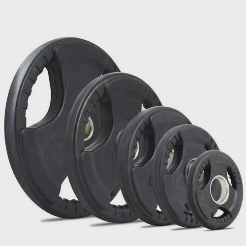 150KG 'HOME TRAINERS' RUBBER WEIGHT PACKAGE (Olympic)