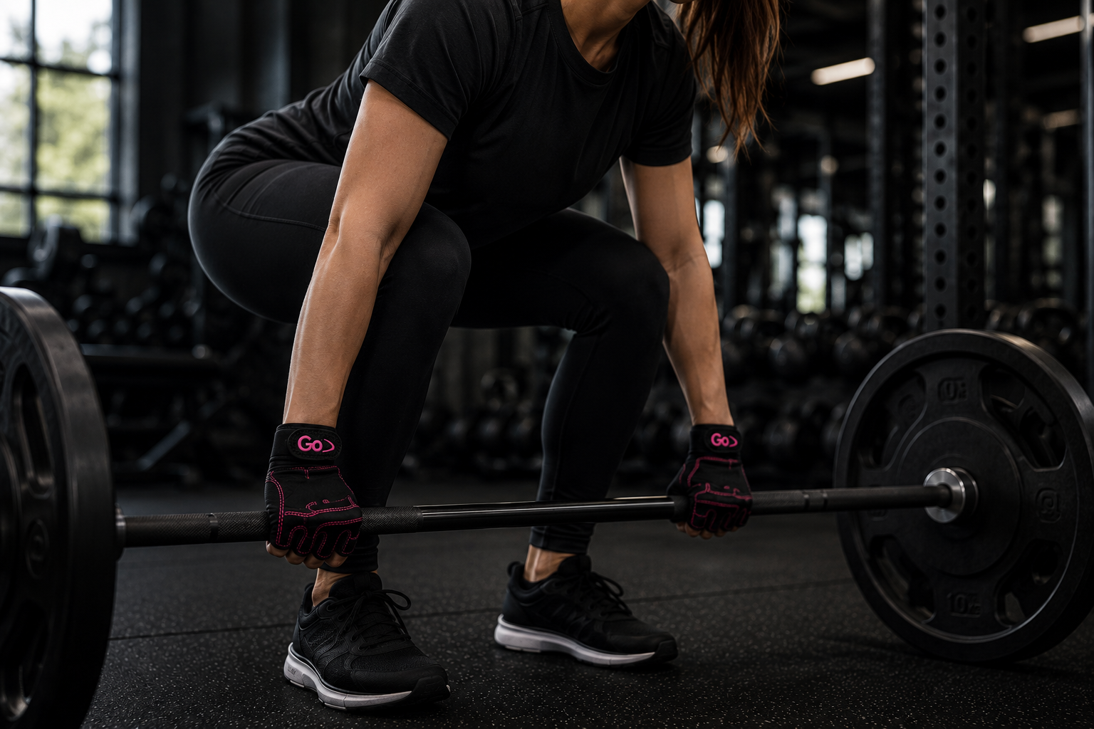 GoFit Women's Xtrainer Cross-Training Gloves | Women's Weightlifting Gloves for Gym Training