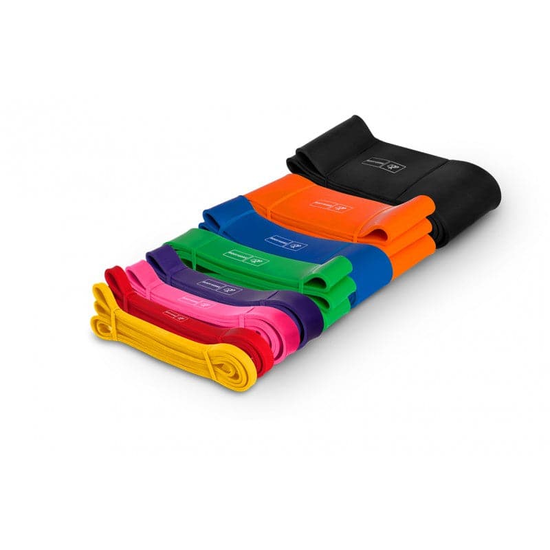 Bodyworx Strength Bands | Resistance Bands 8 Levels for Strength Training & Mobility - EOFY SALE