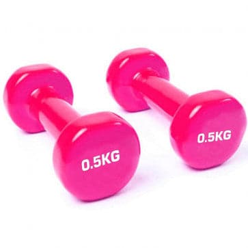 PVC Vinyl Dumbbells SALE | Home Strength Training Pairs