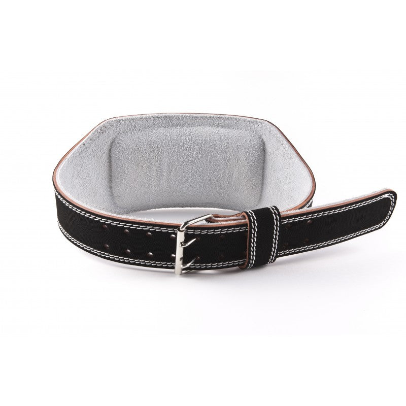 GOFIT GF-6PLB-LRGE 6" PADDED ETCHED LEATHER LIFTING BELT - EOFY SALE