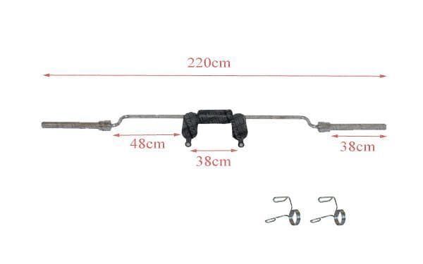 Olympic Safety Squat Barbell - Musclemania Fitness MegaStore