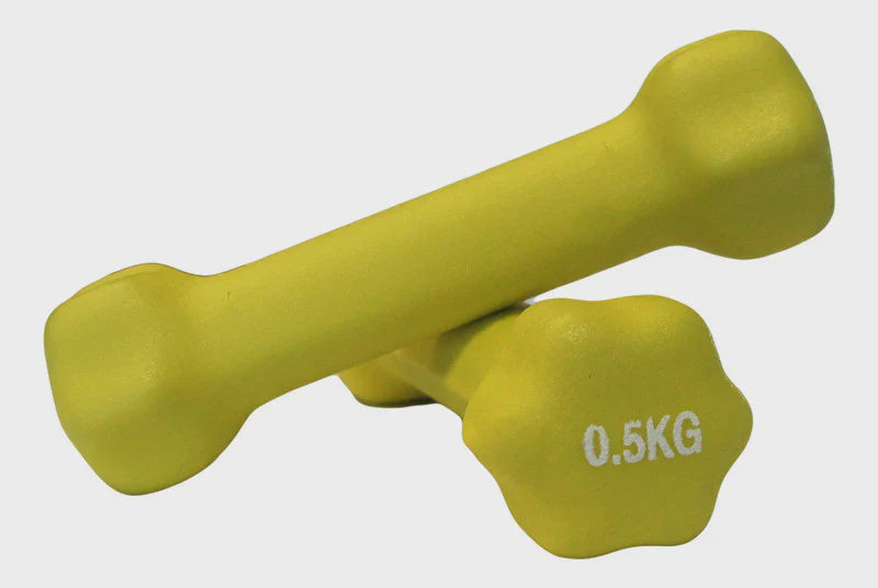 Neoprene 0.5kg Dumbbells Bulk Buy Special | 30 Pairs Value Pack