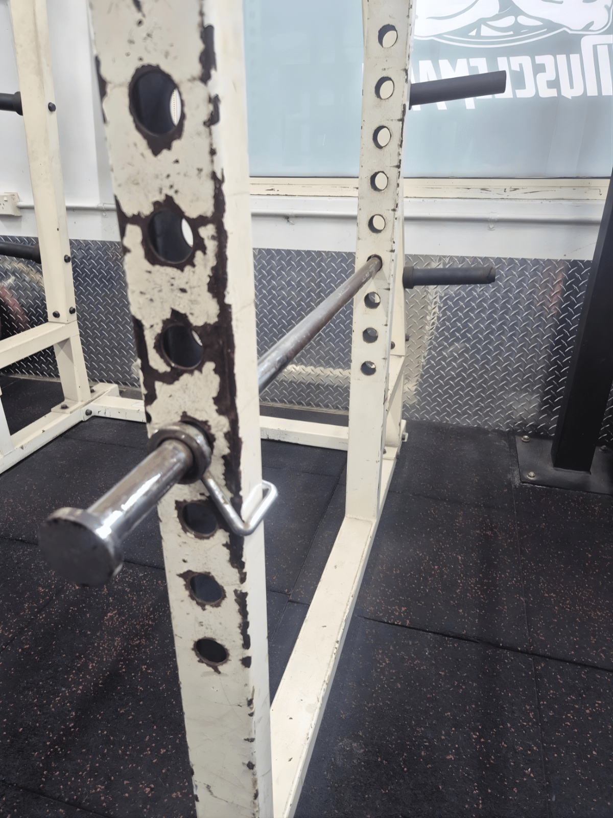 YORK USA Commercial Power Cage (Ex-Gym Model) – Heavy Duty Power Rack