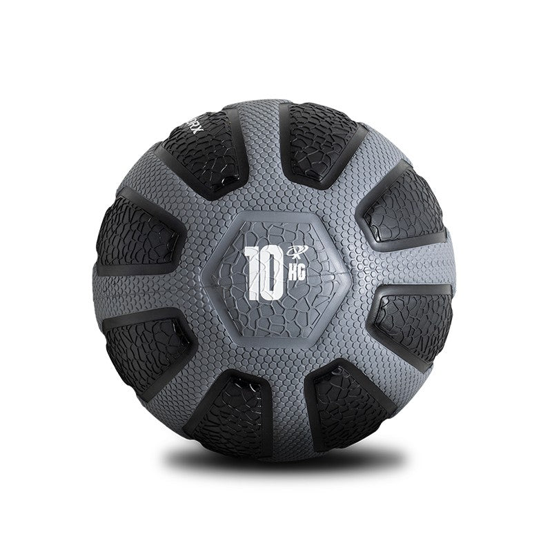 BODYWORX RUBBER MEDICINE BALL | HEAVY DUTY CORE STRENGTH & FUNCTIONAL TRAINING BALL