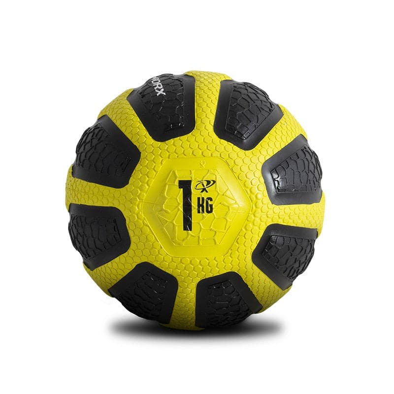 BODYWORX RUBBER MEDICINE BALL | HEAVY DUTY CORE STRENGTH & FUNCTIONAL TRAINING BALL