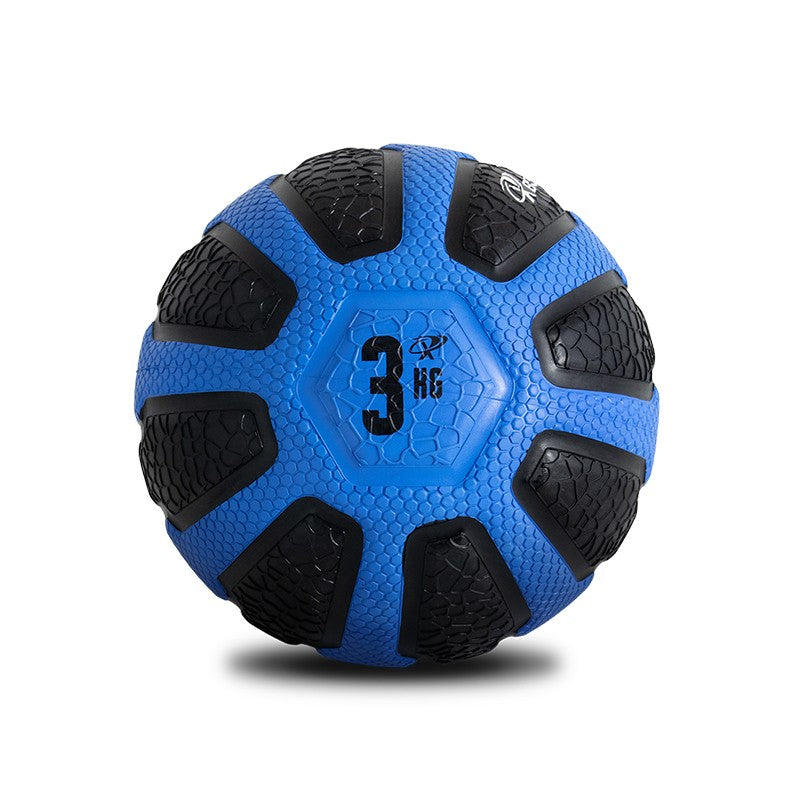 BODYWORX RUBBER MEDICINE BALL | HEAVY DUTY CORE STRENGTH & FUNCTIONAL TRAINING BALL