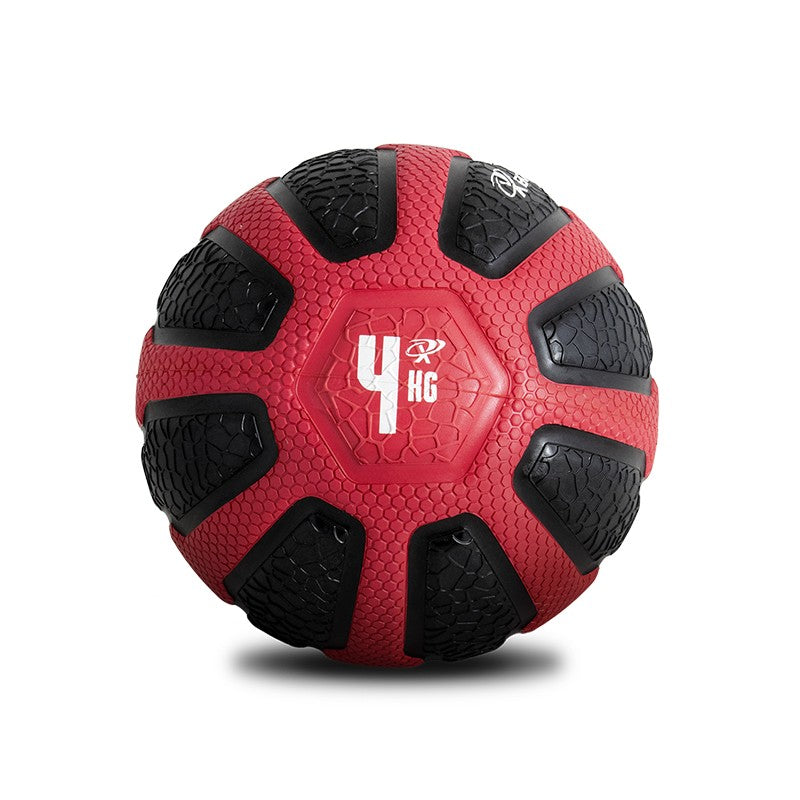 BODYWORX RUBBER MEDICINE BALL | HEAVY DUTY CORE STRENGTH & FUNCTIONAL TRAINING BALL