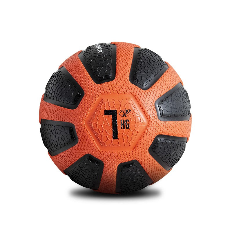 BODYWORX RUBBER MEDICINE BALL | HEAVY DUTY CORE STRENGTH & FUNCTIONAL TRAINING BALL