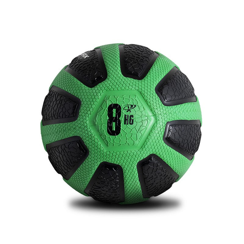 BODYWORX RUBBER MEDICINE BALL | HEAVY DUTY CORE STRENGTH & FUNCTIONAL TRAINING BALL