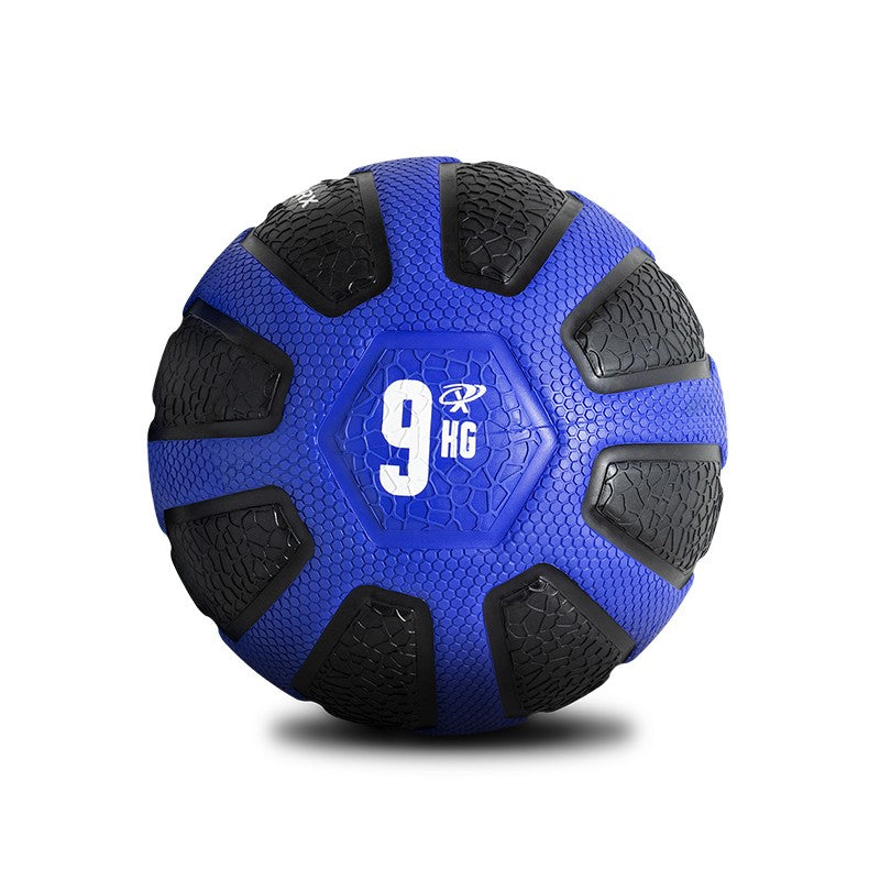 BODYWORX RUBBER MEDICINE BALL | HEAVY DUTY CORE STRENGTH & FUNCTIONAL TRAINING BALL