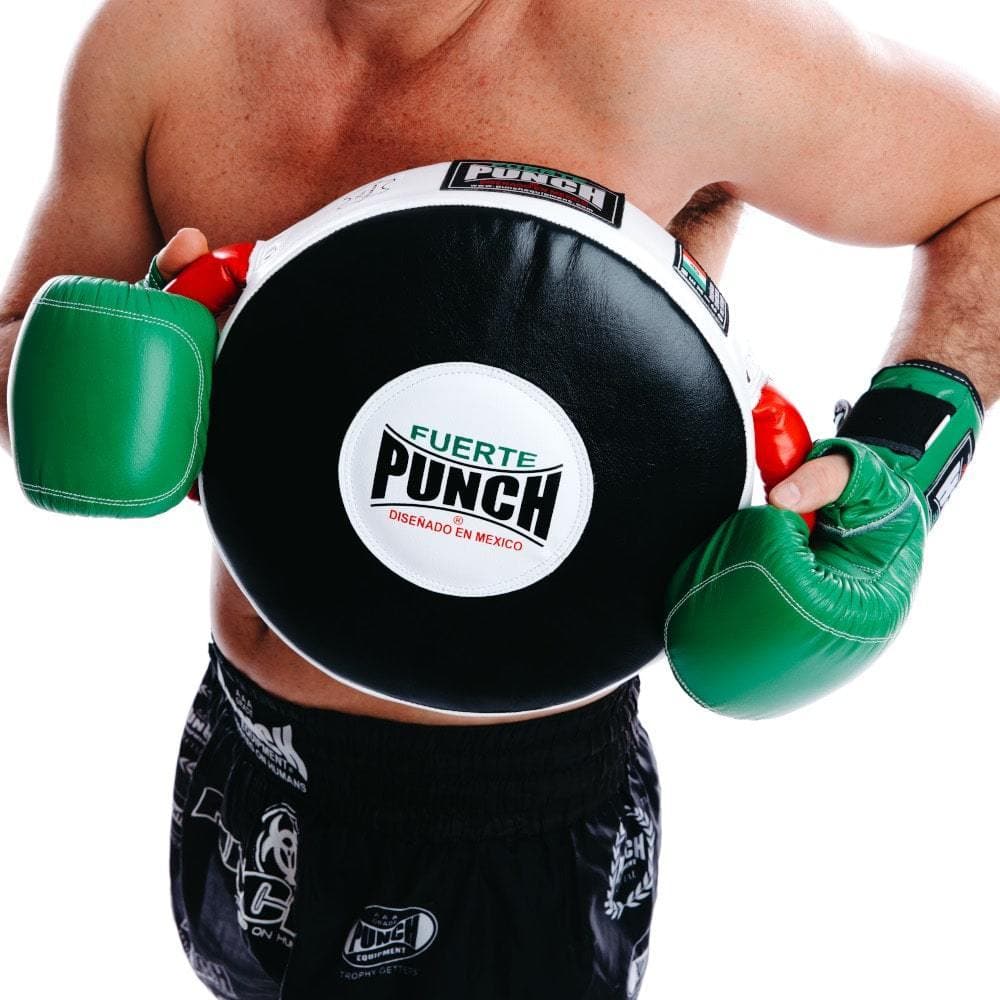 AAA Punch Mexican Fuerte Round Shield Musclemania Fitness MegaStore