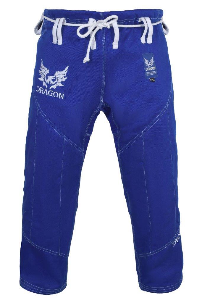 DRAGON V2 450GSM BJJ GI | IBJJF APPROVED BRAZILIAN JIU-JITSU UNIFORM (BLUE)