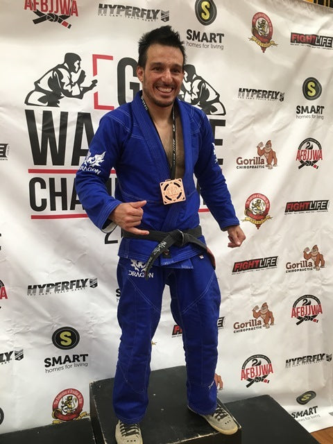 DRAGON V2 450GSM BJJ GI | IBJJF APPROVED BRAZILIAN JIU-JITSU UNIFORM (BLUE)