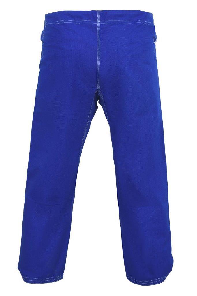 DRAGON FIGHT WEAR COMPETITION BJJ PANTS (BLUE) | DURABLE BRAZILIAN JIU-JITSU TRAINING TROUSERS