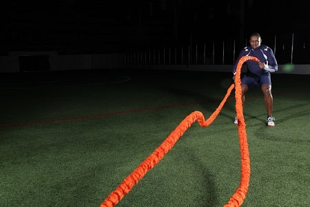 MORGAN BATTLE ROPE 15M x 50MM | COMMERCIAL INDOOR AND OUTDOOR STRENGTH TRAINING ROPE