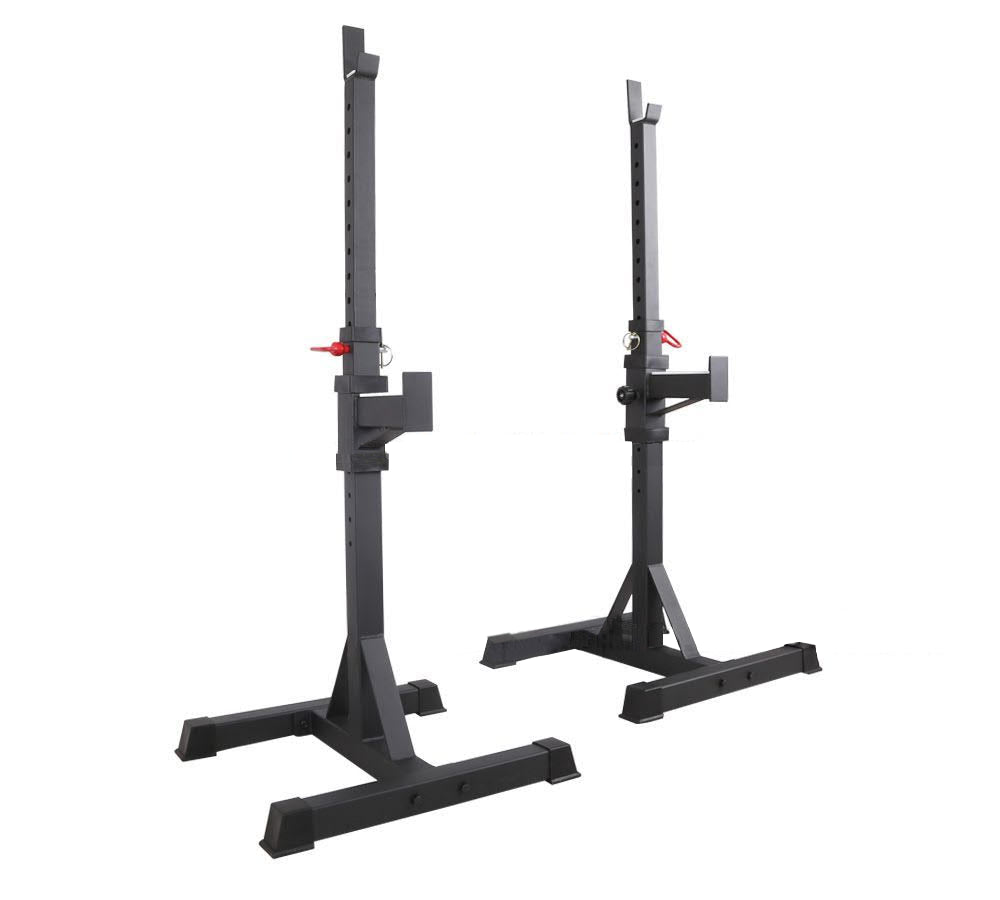 Morgan Commercial Squat / Bench Stands Package with FID Bench & 100kg Olympic Weight Set