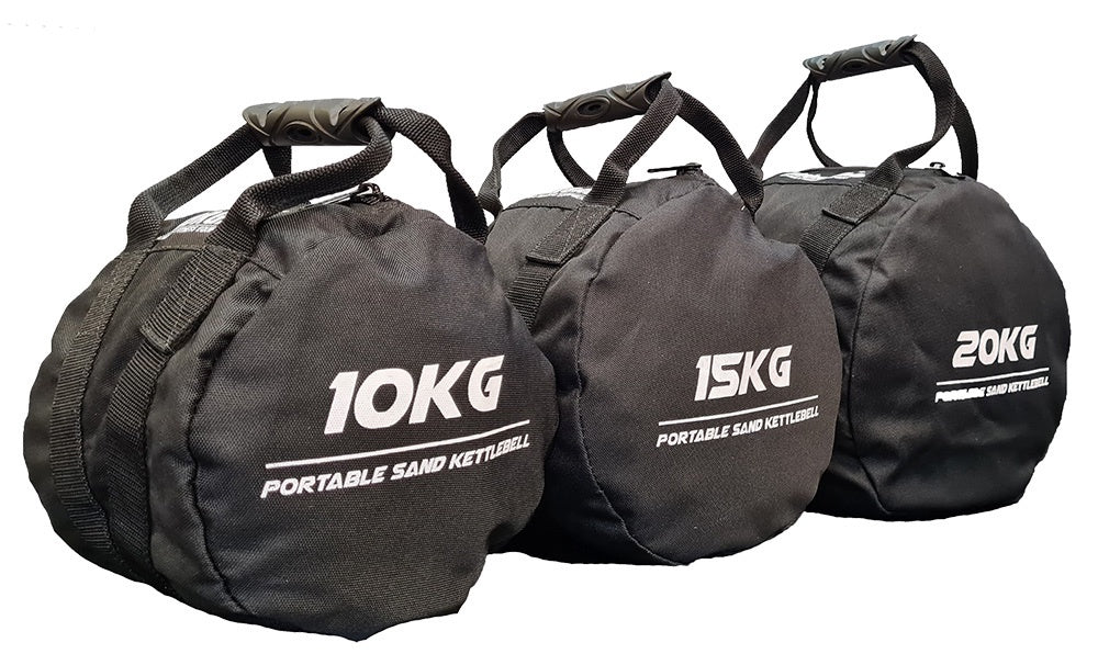 Morgan Portable Sand Kettlebell Set | Adjustable 10–20kg Pack