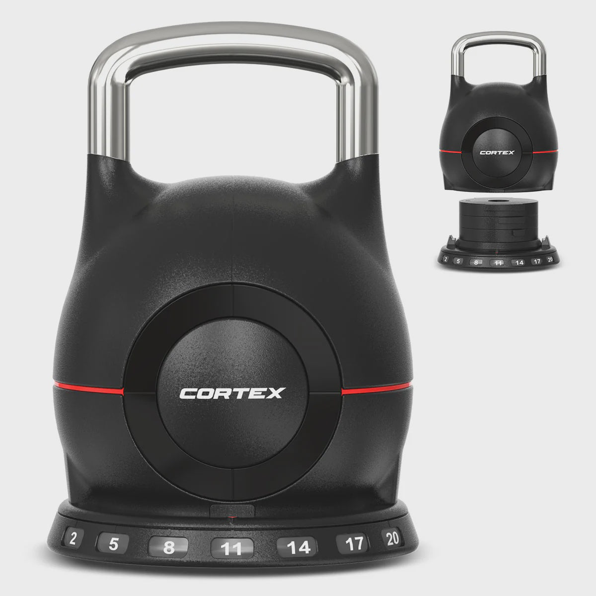 Cortex RevoLock Adjustable Kettlebell | 2kg–20kg System