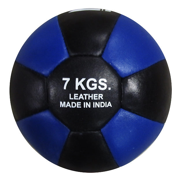 MORGAN LEATHER MEDICINE BALL | PREMIUM HEAVY DUTY CORE & POWER TRAINING BALL